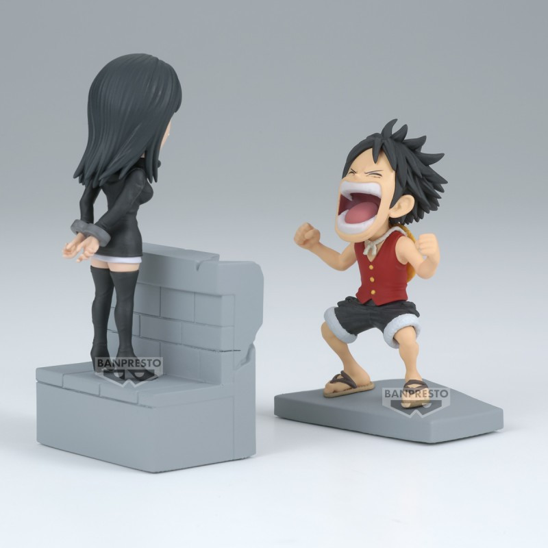 AOUT 2025 : One Piece - Figurine WCF Log Stories : Luffy et Nico Robin