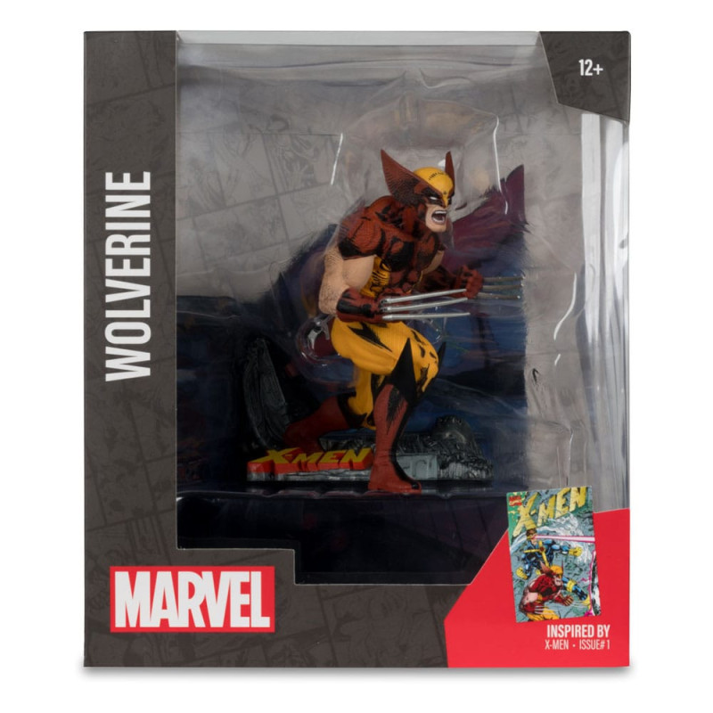 Marvel Collection - Statue PVC 1/10 Wolverine (X-Men n°1) 12 cm