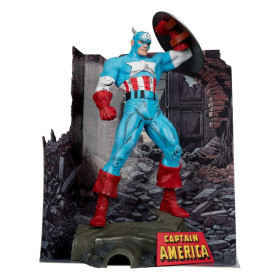 Marvel Collection - Statue PVC 1/6 Captain America (The Amazing Spider-Man n°323) 28 cm