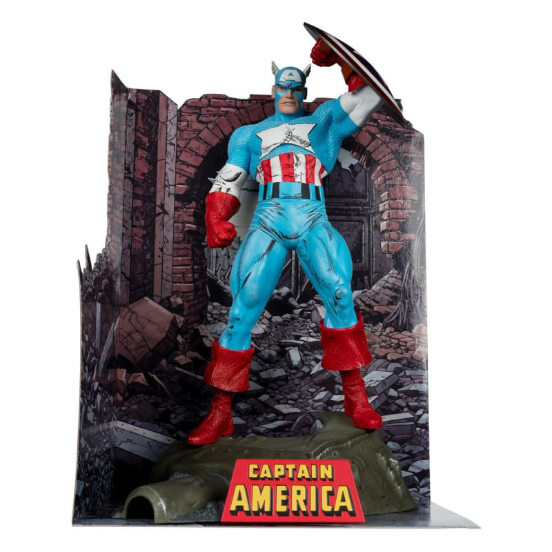 Marvel Collection - Statue PVC 1/6 Captain America (The Amazing Spider-Man n°323) 28 cm