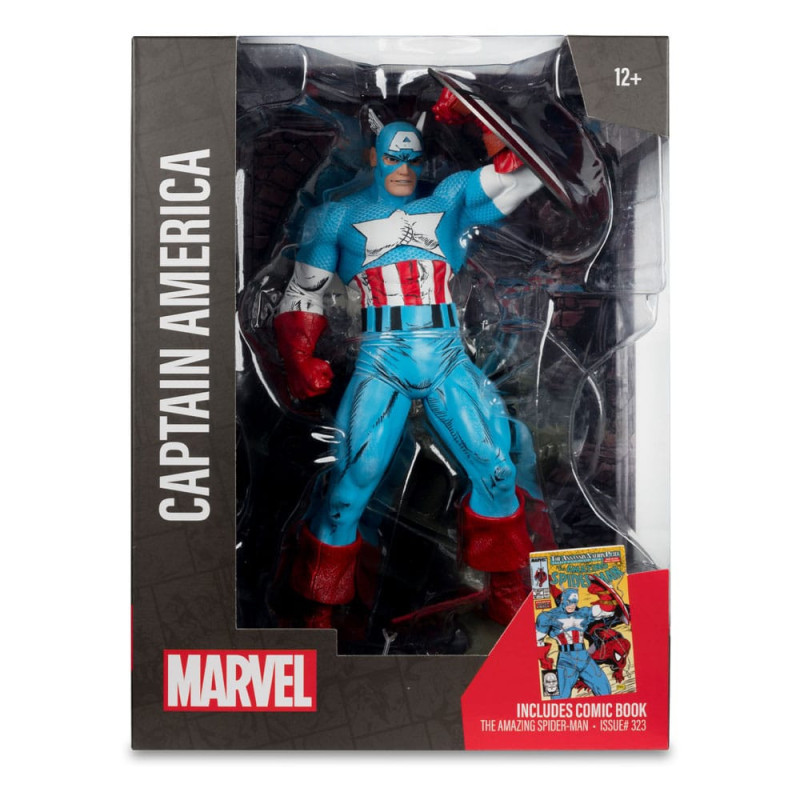 Marvel Collection - Statue PVC 1/6 Captain America (The Amazing Spider-Man n°323) 28 cm