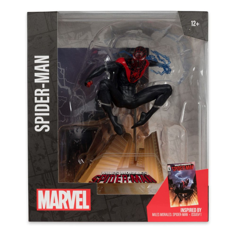 DÉCEMBRE 2024 : Marvel Collection - Statue PVC 1/10 Spider-Man (Miles Morales: Spider-Man n°1) 13 cm