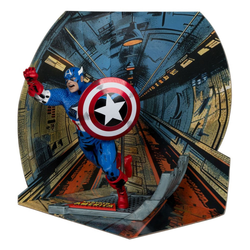 Marvel Collection - Statue PVC 1/10 Captain America (Captain America n°100) 12 cm