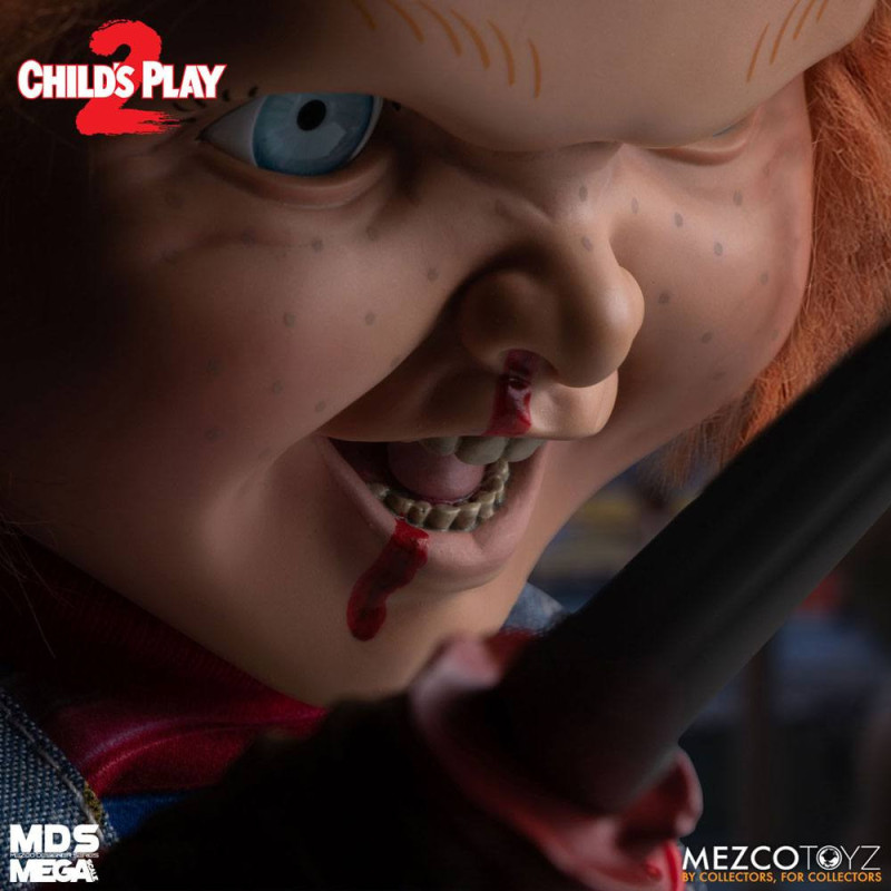 Child's Play 2 - Figurine parlante Designer Series Menacing Chucky 38 cm