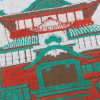 Spirited Away (Chihiro) - Serviette 34 x 80 cm Aburaya