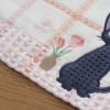 Kiki la Petite Sorcière - Serviette gauffrée Jiji 25 x 25 cm