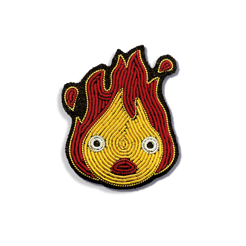 Le Château Ambulant (Howl) - Broche cannetille Calcifer