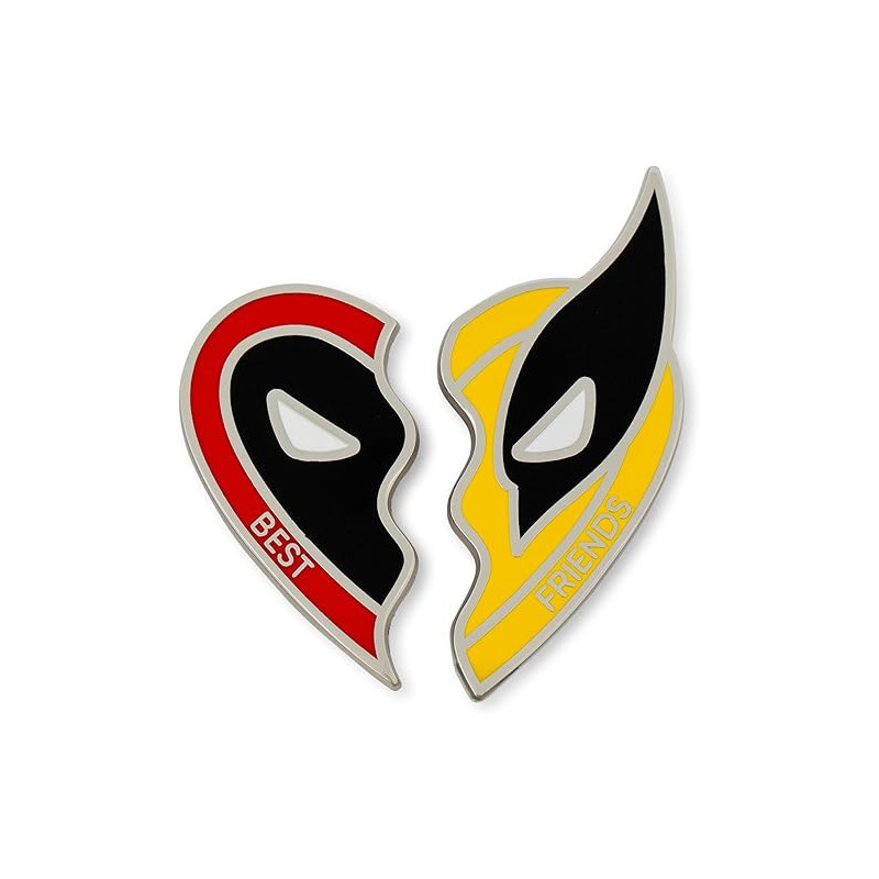 Marvel - Set de 2 pins Deadpool & Wolverine Best Friends