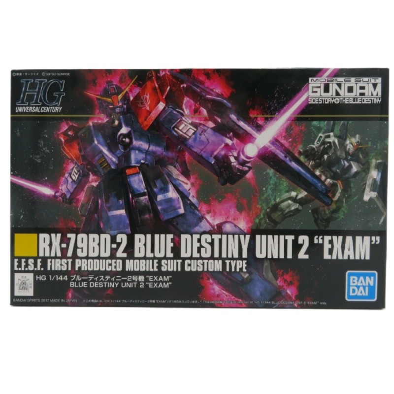 Gundam - HGUC 1/144 RX-79BD-2 Blue Destiny Unit 2 'EXAM'