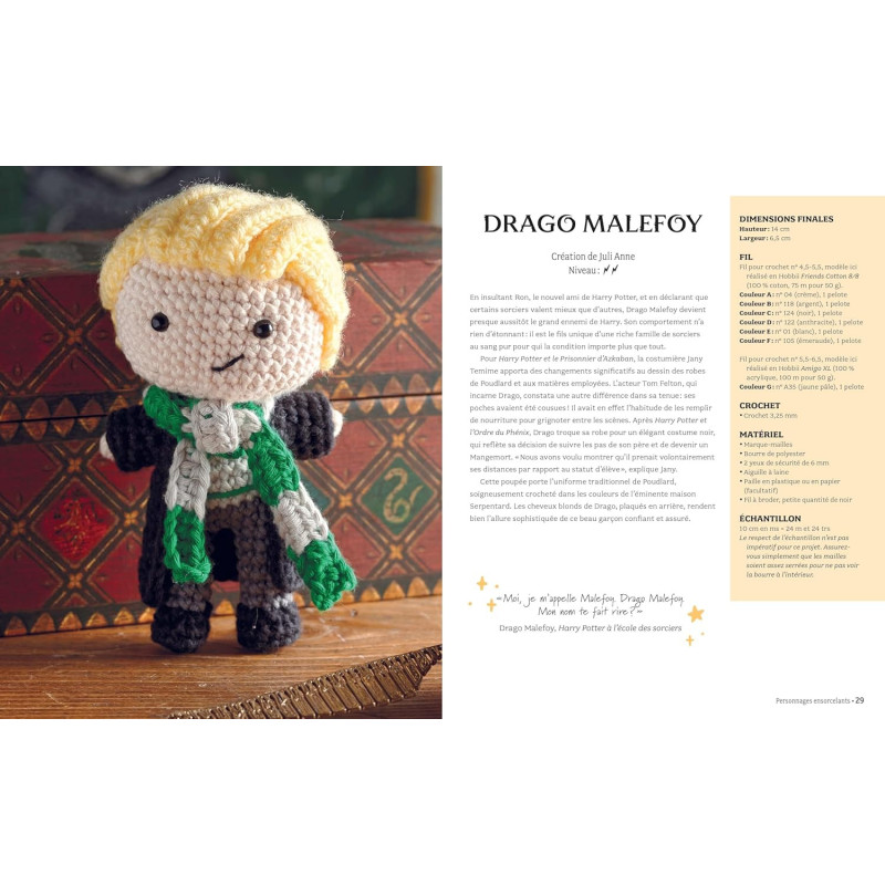 Harry Potter : La magie du crochet Amigurumi