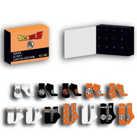 Dragon Ball Z - Calendrier de l'avent 12 jours / 12 paires de chaussettes 40/46