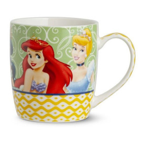 Disney : Princesses - Tasse 360 ml Ariel, Aurore, Belle & Cendrillon