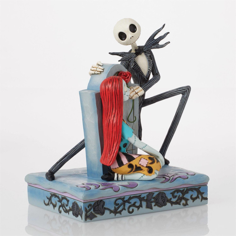 AVRIL 2025 : Nightmare Before Christmas - Traditions - Statue Jack & Sally Gravestone