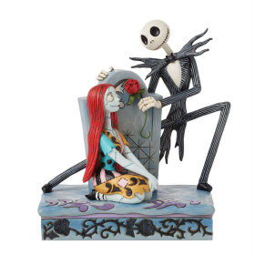 Nightmare Before Christmas - Traditions - Statue Jack & Sally Gravestone