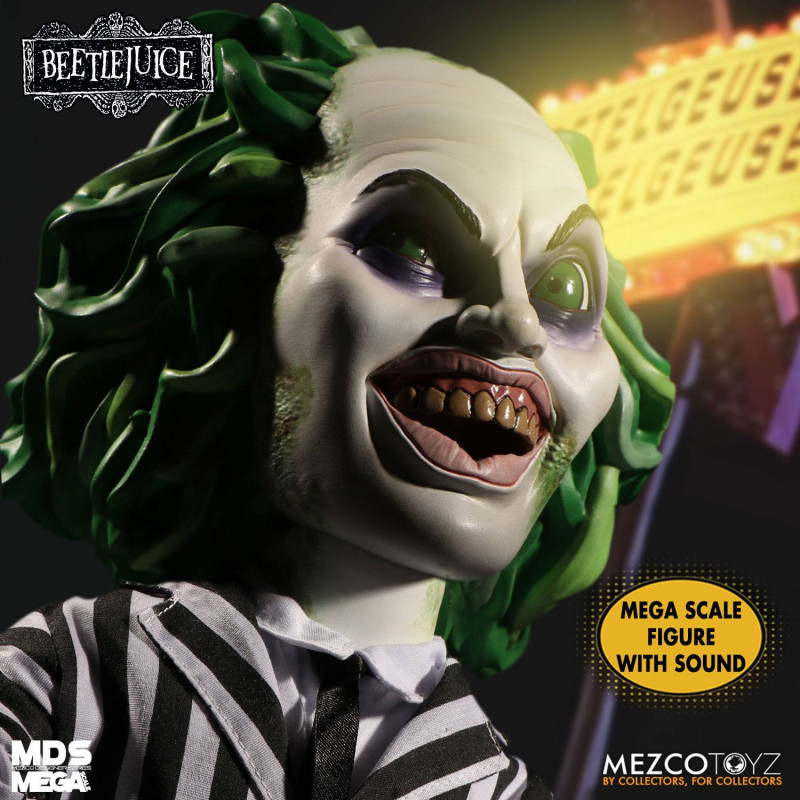 Beetlejuice - Figurine parlante MDS Mega Scale 38 cm