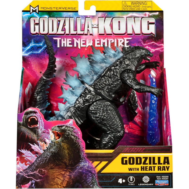 Godzilla x Kong: The New Empire - Figurine Godzilla Evolved with Heat Ray 15 cm