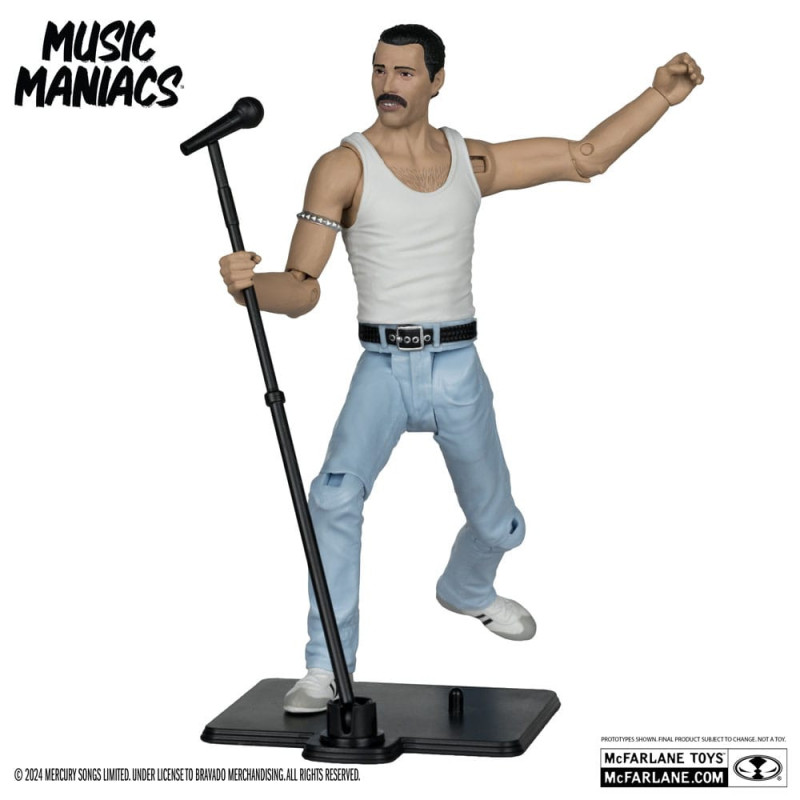 Queen - Figurine Music Maniacs Freddy Mercury