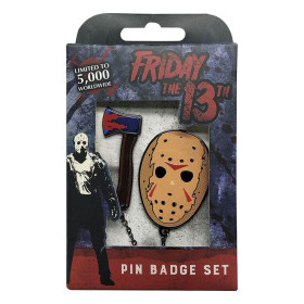 Friday the 13th - Pack 2 pins Jason 5000 exemplaires