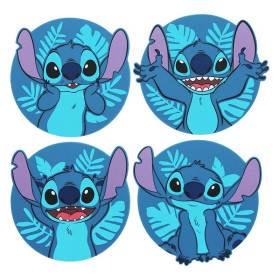 Disney : Lilo & Stitch - Set de 4 sous-verres en silicone