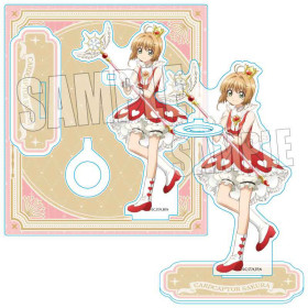 CardCaptor Sakura - Porte-stylo stand acrylique Kinomoto Sakura (Pink B)