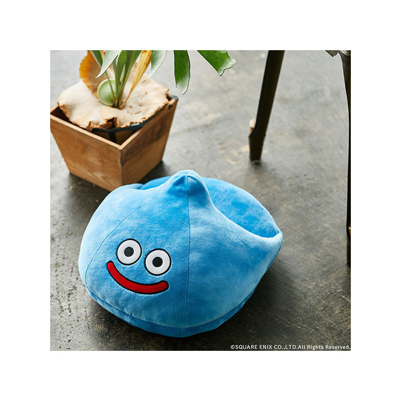 Dragon Quest - Grand coussin chausson Slime