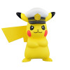 Pokemon - Figurine Monster Collection MonColle MS-12 Captain Pikachu