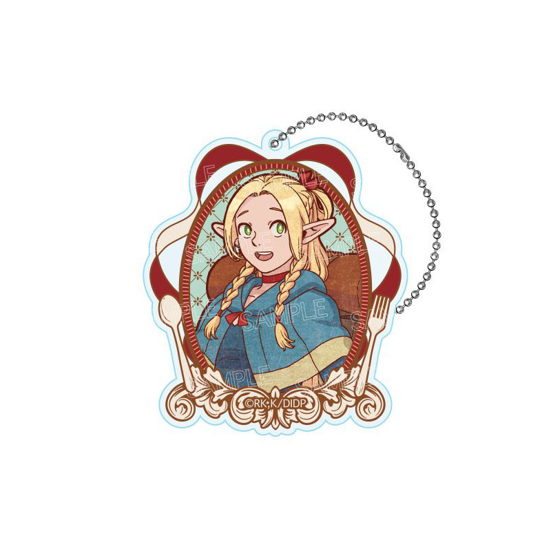 Delicious in Dungeon (Dungeon Meshi) - Vintage Serie porte-clé acrylique 1 EXEMPLAIRE ALEATOIRE