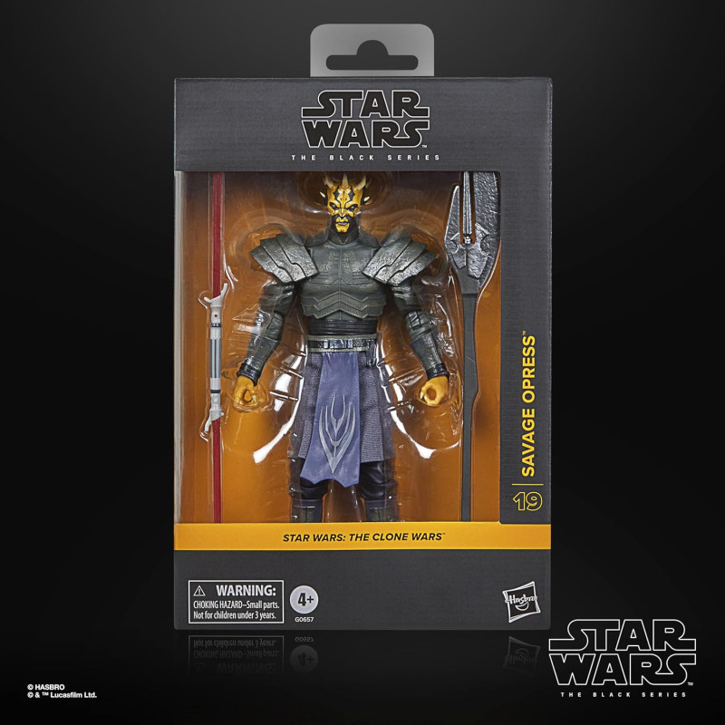 Star Wars - Black Series - Figurine Deluxe Savage Opress  (The Clone Wars)