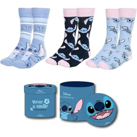 Disney : Lilo & Stitch - 3 paires de Chaussettes 36/43