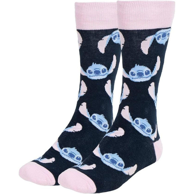 Disney : Lilo & Stitch - 3 paires de Chaussettes 36/43