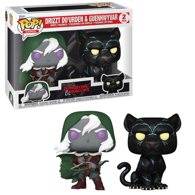 Dungeons & Dragons - Pop! - 2-Pack Drizzt & Guenhwyvar