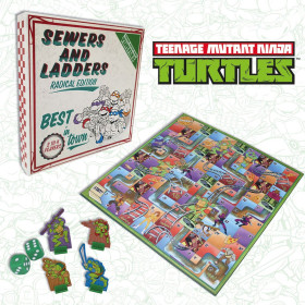 Tortues Ninja - TMNT - Jeu de plateau Sewers & Ladders (en anglais)