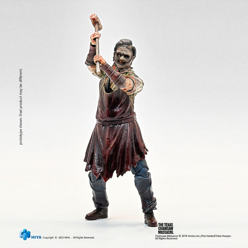 Texas Chainsaw Massacre (2003) - Figurine 1/18 Exquisite Mini Leatherface Thomas Hewitt Slaughter Version 11 cm