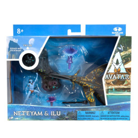 Avatar : The Way of Water - Figurines Deluxe Deluxe Medium Neteyam & Ilu