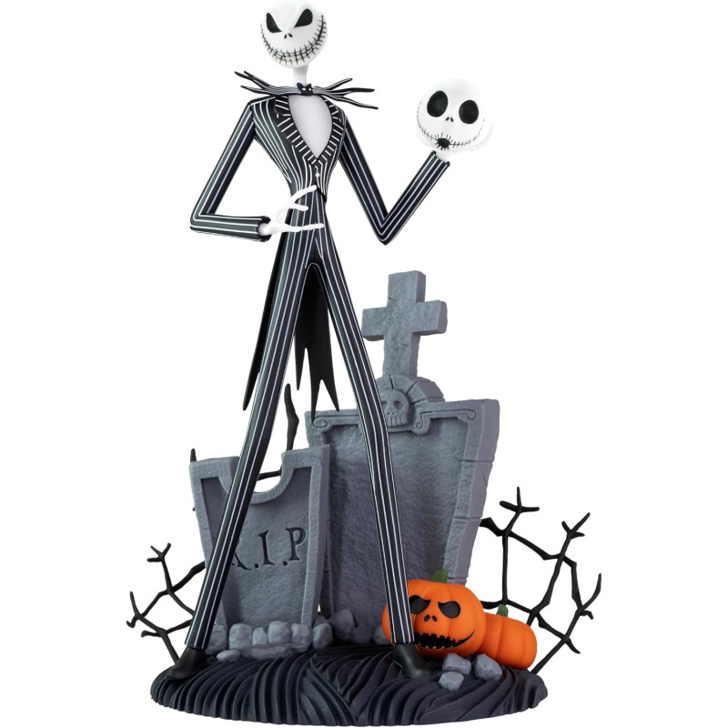 Nightmare Before Christmas - Figurine SFC - Jack Skellington Scary Smiling Face 18 cm