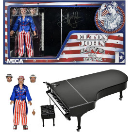 Elton John - Figurine Retro Retro Clothed Live in '76 Deluxe Set 20 cm