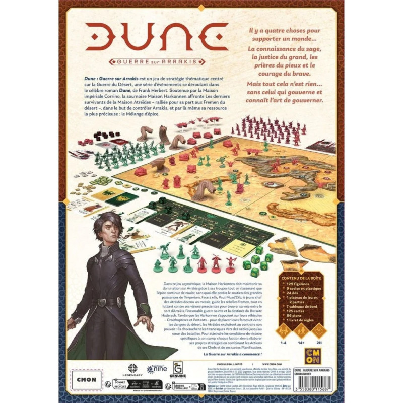 Dune - Jeu de stratégie La Guerre sur Arrakis