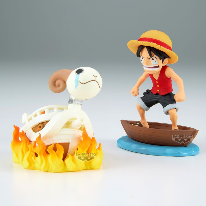 One Piece - Figurine WCF Log Stories : Luffy & Going Merry