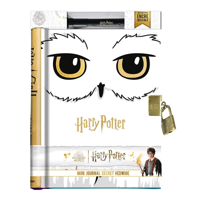 Harry Potter - Mon journal secret Hedwige (avec encre invisible)