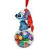 Disney - Ornement de sapin Santa Stitch sur boule