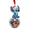 Disney - Ornement de sapin Santa Stitch sur boule