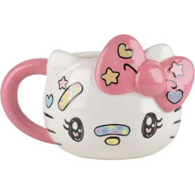 Sanrio - Mug 3D Hello Kitty Noeud Rose