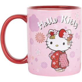 Sanrio - Mug thermo-réactif Hello Kitty Kimono