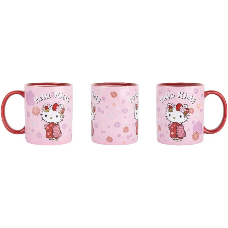 Sanrio - Mug thermo-réactif Hello Kitty Kimono