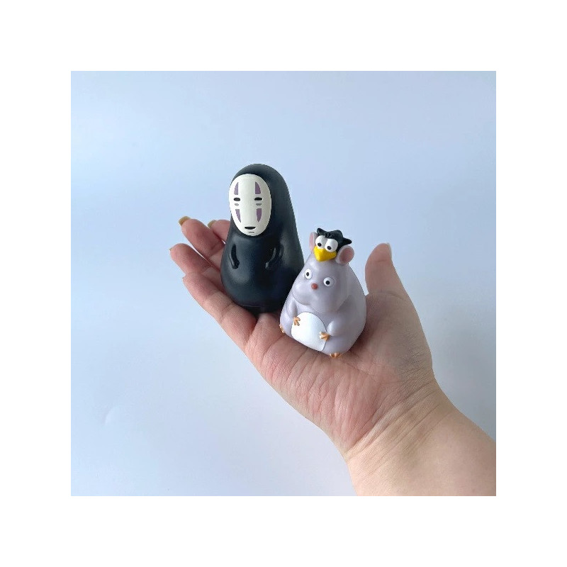 Spirited Away (Chihiro) - Figurines 2-Pack Culbuto Kaonashi & Boh Mouse