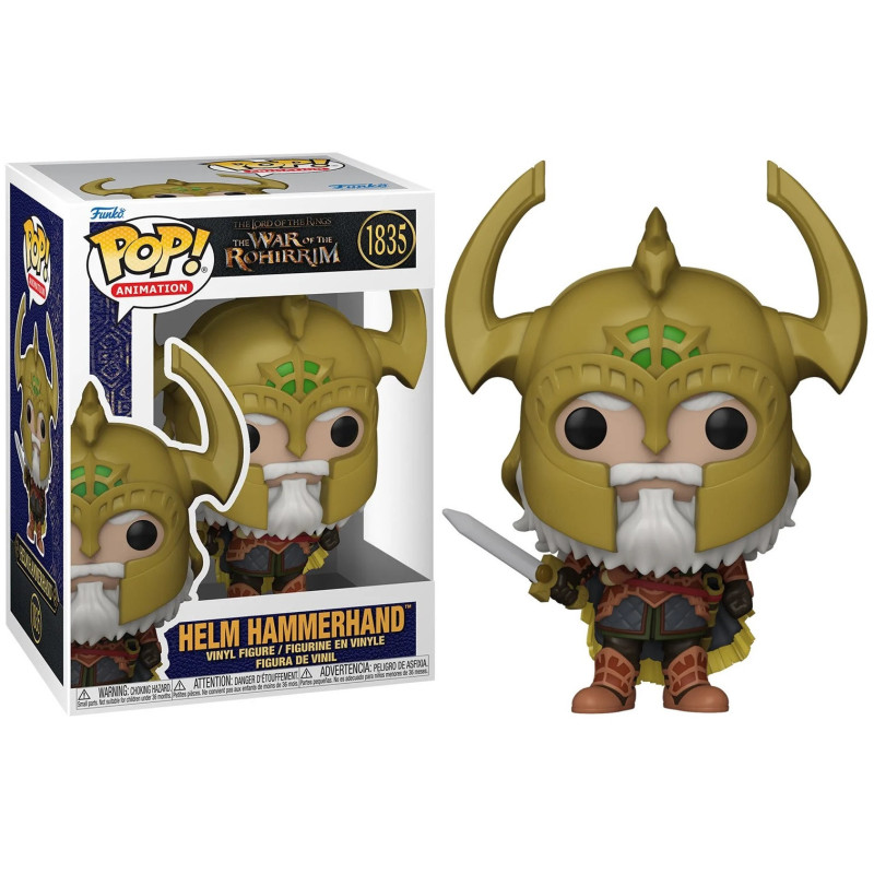 Lord of the Rings - Pop! The War of the Rohirrim - Helm Hammerhand n°1835