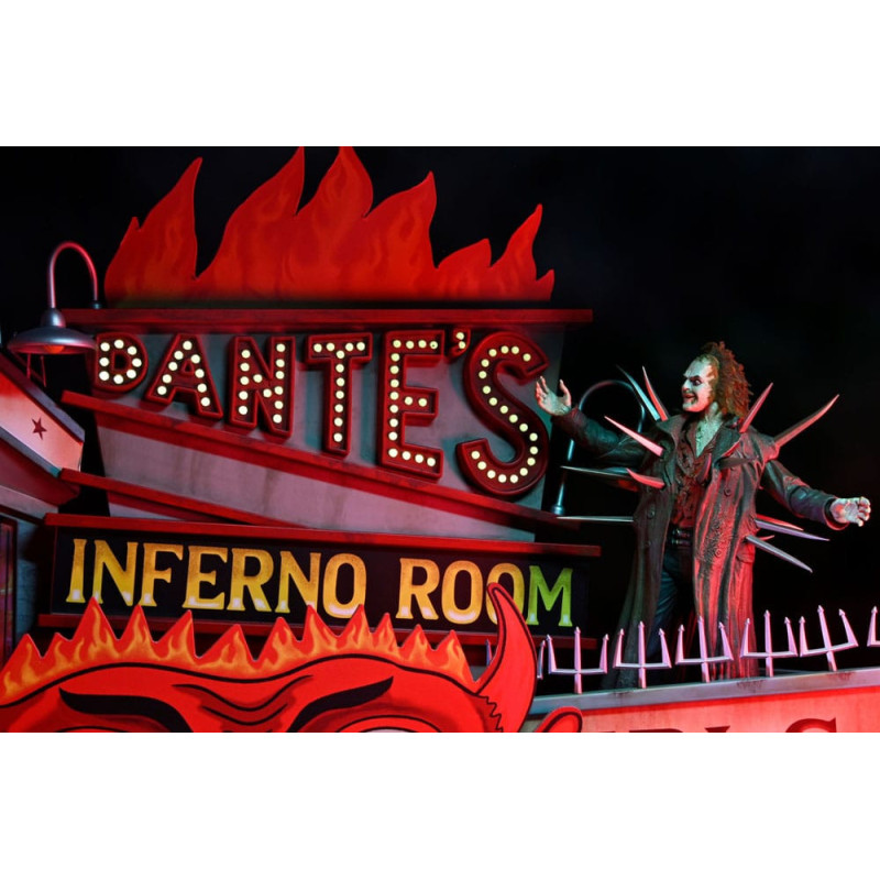 JUILLET 2025 : Beetlejuice - Diorama Trenchcoat with Spikes Inferno Room Deluxe Set