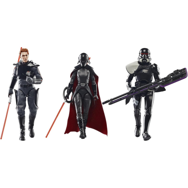 Star Wars - Black Series - 3-Pack Fallen Order : Cal Kestis, 2nd Sister & Purge Trooper