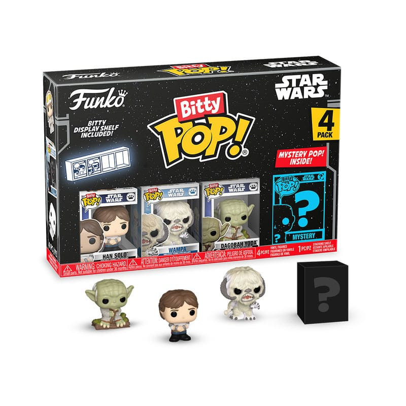 Star Wars - Bitty Pop! - 4-Pack Han Solo