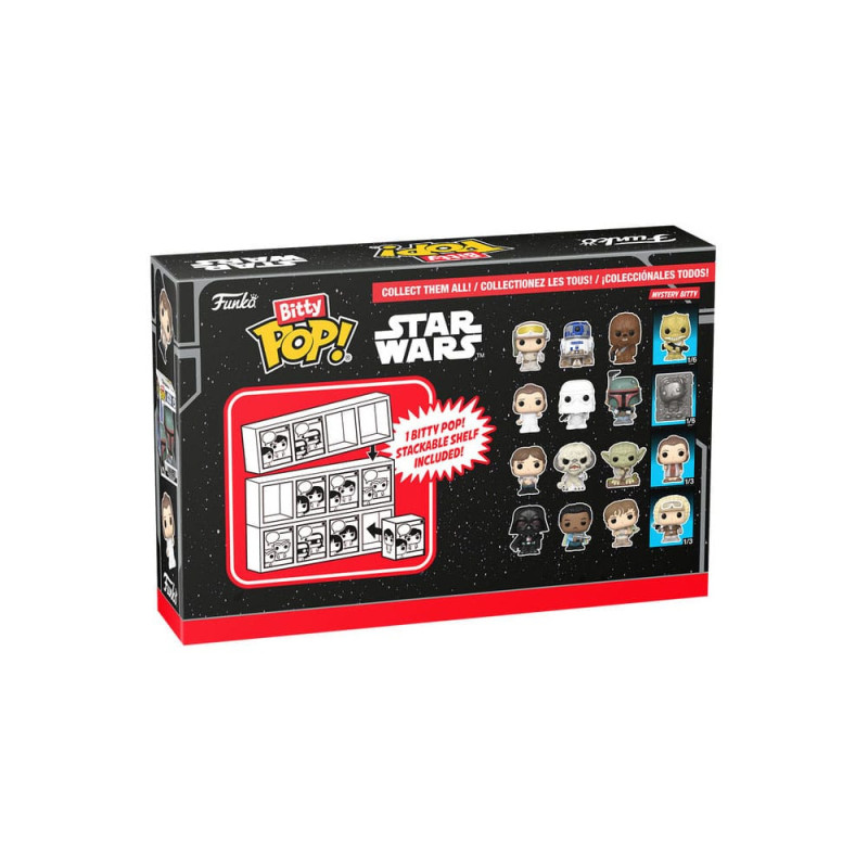 FÉVRIER 2025 : Star Wars - Bitty Pop! - 4-Pack Han Solo